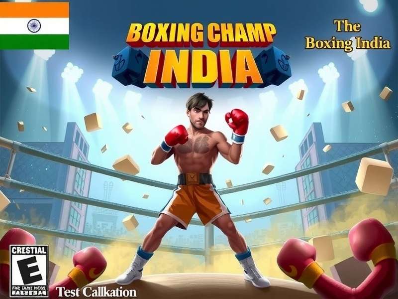Boxing Champ India Game Cover Art Boxing Champ India Game Cover